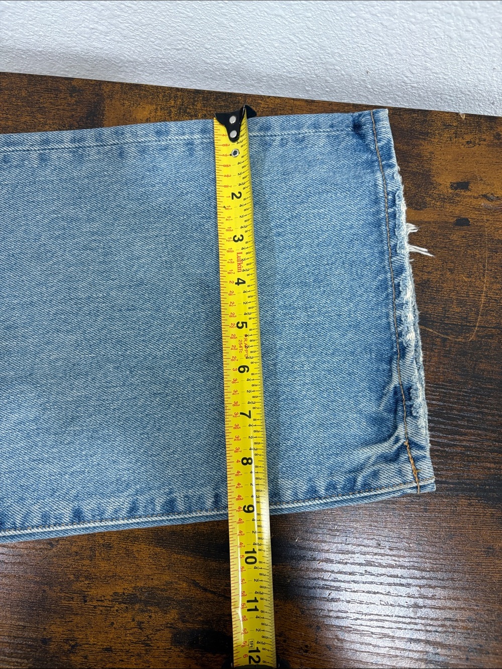 Buck Mason Off Duty Jeans Women’s 24 Light Wash High Rise Denim $208 - Picture 8 of 12